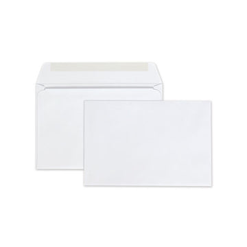 Quality Park™ Open-side Booklet Envelope, #6 1-2, Hub Flap, Gummed Closure, 6 X 9, White, 100-box freeshipping - TVN Wholesale